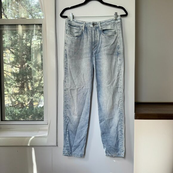 Rag & Bone Alex Miramar Liquid High Rise Straight Jeans Light Wash 26 - Picture 5 of 12